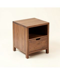 Santa Cruz End Table With Storage (synthetic illustration; no displayed measurements)