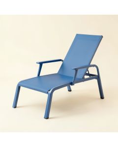 Cove Crossing Outdoor Lounge Chair - Blue (synthetic illustration; no displayed measurements)