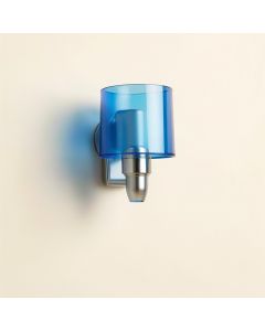 Holly Bend Wall Sconce Mounted On A Plain Wall - Blue (synthetic illustration; no displayed measurements)
