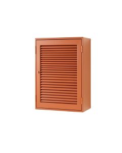 Pine Bluff Wall-Mounted Laundry Cabinet - Terracotta (synthetic illustration; no displayed measurements)