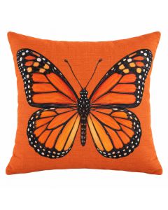 Wolf Point Monarch Butterfly Indoor/Outdoor Throw Pillow