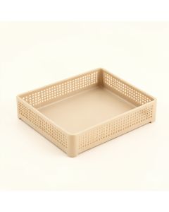 Glen Edge Empty Under-Desk Cable Tray - Beige (synthetic illustration; no displayed measurements)