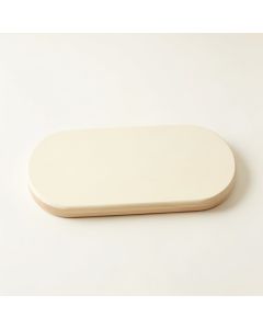 Linden Bend Cutting Board - Cream (synthetic illustration; no displayed measurements)