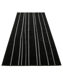 Olive Arc Rectangular Area Rug - Black