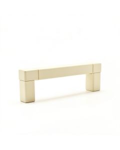 Linden Bridge Cabinet Handle Without Packaging - Ivory (synthetic illustration; no displayed measurements)
