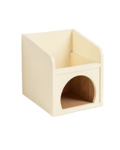 Brook Canyon Wall-Mounted Cat Perch - Cream (synthetic illustration; no displayed measurements)
