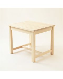 Brook Bridge Patio Table - Ivory (synthetic illustration; no displayed measurements)