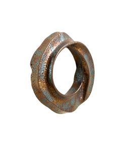 Hammered Metal Abstract Wall Décor
