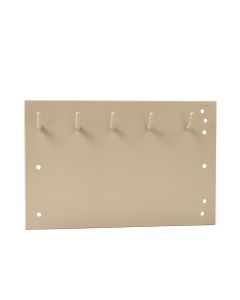 Brook Dale Empty Wall-Mounted Tool Organizer Panel - Beige