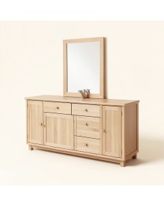 Atencio 54 '' Double Bathroom Vanity Set (synthetic illustration; no displayed measurements)