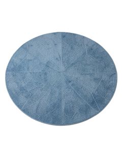 Sage Bridge Round Area Rug - Blue (synthetic illustration; no displayed measurements)