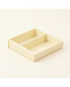 Shore Arc Empty Pantry Drawer Organizer Insert - Ivory (synthetic illustration; no displayed measurements)