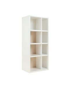 Cliff Branch Narrow Cubby Tower - White