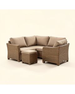 Phillipsville 4 Piece Rattan Sofa Seating Group With Cushions (synthetic illustration; no displayed measurements)