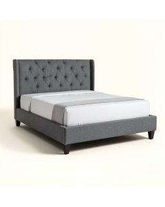 Palasota Tufted Solid Wood And Upholstered Standard Bed (synthetic illustration; no displayed measurements)