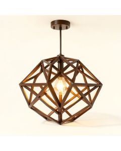 Natarsha 4 - Light Lantern Geometric Chandelier (synthetic illustration; no displayed measurements)