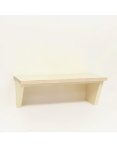 Holly Arc Wall-Mounted Shelf - Cream (synthetic illustration; no displayed measurements)