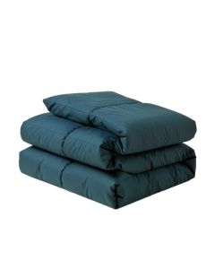 Thatcher Teal Reversible Cotton 7 Piece Comforter Set (synthetic illustration; no displayed measurements)