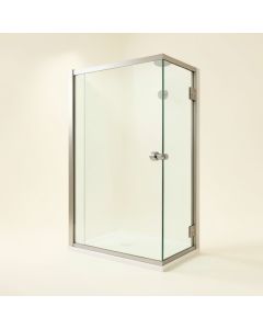 Sopora 31.13 '' W X 67 '' H Pivot Framed Shower Door (synthetic illustration; no displayed measurements)