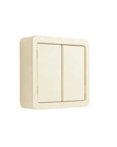 Summit Dell Wall-Mounted Entry Cabinet - Cream