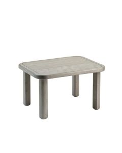 Wren Crossing Compact Balcony Table - Gray (synthetic illustration; no displayed measurements)
