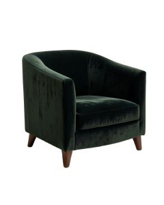 Coble 29 '' Wide Velvet Armchair (synthetic illustration; no displayed measurements)