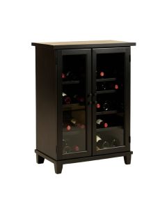 Bar With Wine Storage (synthetic illustration; no displayed measurements)