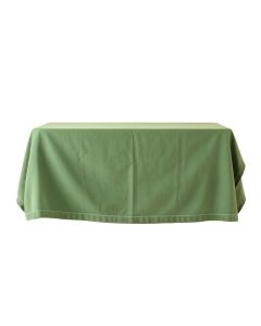Flint Brook Flat Bed Sheet - Green (synthetic illustration; no displayed measurements)