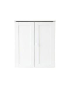 Heath Bridge Wall-Mounted Laundry Cabinet - White (synthetic illustration; no displayed measurements)