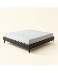 Drake Steel Bed Frame (synthetic illustration; no displayed measurements)