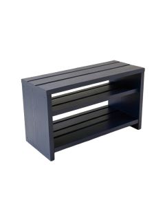 Hazel Crossing Shoe Storage Bench - Navy (synthetic illustration; no displayed measurements)