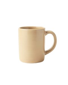 Reed Branch Ceramic Mug - Beige