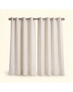 Cremont Solid Sheer Grommet Curtain Panels (synthetic illustration; no displayed measurements)