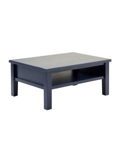 Linden Crossing Coffee Table - Navy (synthetic illustration; no displayed measurements)