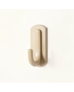 River Bend Wall-Mounted Robe Hook - Beige (synthetic illustration; no displayed measurements)