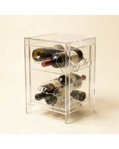 Idris Bar With Wine Storage (synthetic illustration; no displayed measurements)