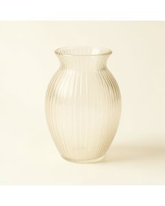 Wren Bend Empty Decorative Vase - Cream (synthetic illustration; no displayed measurements)