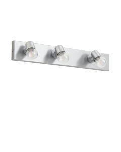 Rogin 3-Light Silver Vanity Light