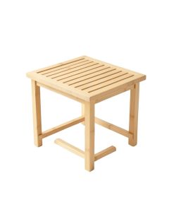 Cove Bridge Compact Balcony Table - Beige (synthetic illustration; no displayed measurements)