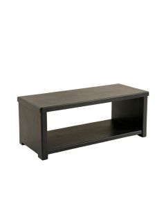Shore Branch Narrow Outdoor Storage Bench - Black (synthetic illustration; no displayed measurements)