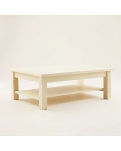 Hill Falls Coffee Table - Cream (synthetic illustration; no displayed measurements)