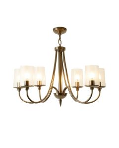Genovese Candle Style Drum Chandelier (synthetic illustration; no displayed measurements)