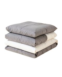 Simply Clean Pleated Duvet Cover Set (synthetic illustration; no displayed measurements)