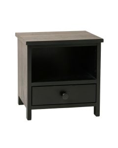 Wren Bend Nightstand - Black