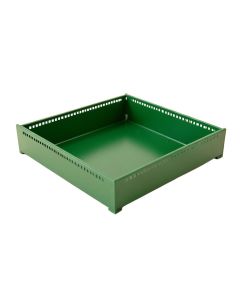 Aspen Arc Empty Under-Desk Cable Tray (synthetic illustration; no displayed measurements)