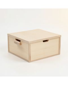 Oak Arc Low Toy Storage Unit - Beige (synthetic illustration; no displayed measurements)