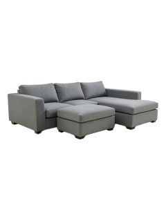 Caswell 112 '' Wide Velvet Right Hand Facing Sleeper Sectional