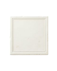 Moss Arc Uninstalled Square Decorative Tile - White