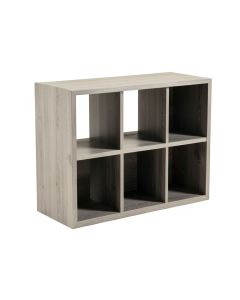Heath Field Desktop Shelving Unit - Gray (synthetic illustration; no displayed measurements)