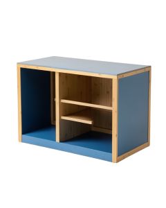 Oak Bridge Empty Countertop Canister Rack - Blue